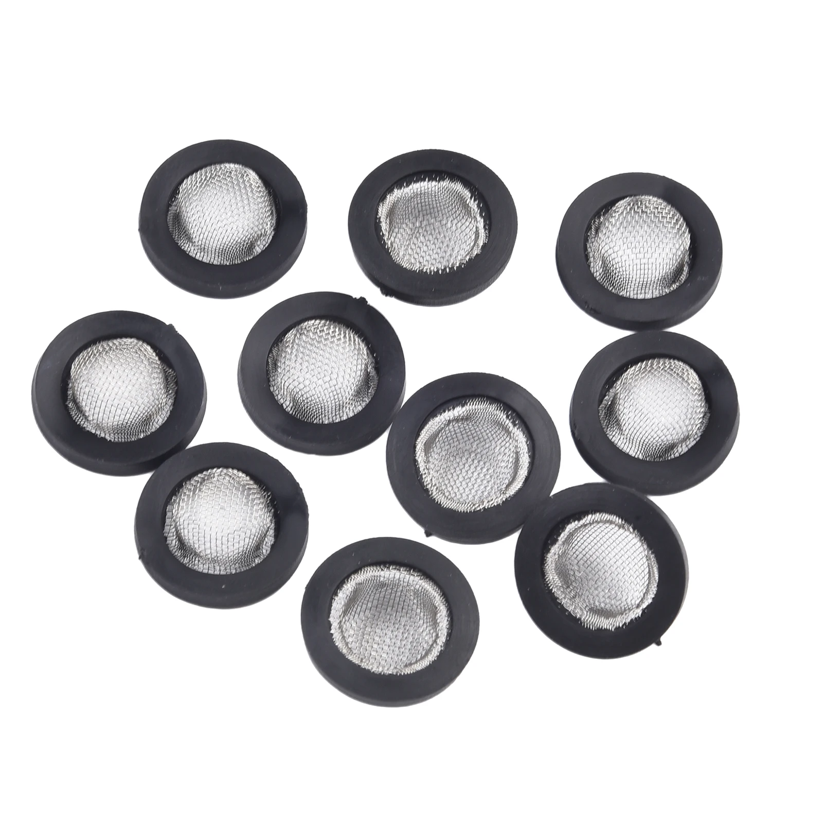 10Pcs 1/2 &quot;3/4&quot; Tuin Douche Slang Siliconen Rubberen Ringen Filter Mesh Vervanging Tuin Afdichting Slang Aansluiting: 1 2 Inch