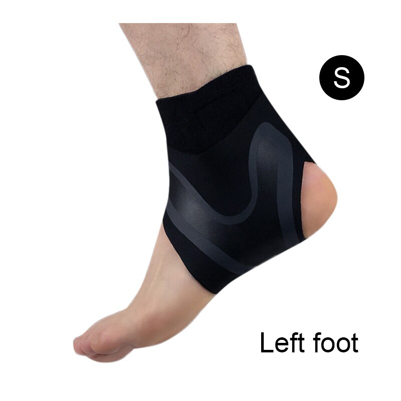 Links/Rechts Voeten Mouw Enkel Ondersteuning Sokken Compressie Anti Verstuiking Hak Beschermende Wrap TOO789