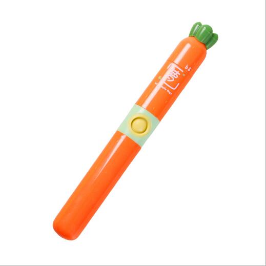 800 mah barn eltandborste barn tandborste baby mini bärbar elektrisk massage tandvård för resor: Orange
