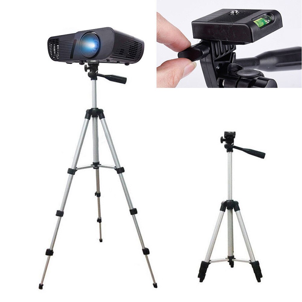 Lightweight Adjustable Extendable Tripod Portable for Camera DLP Mini Projector Stand Mount Support 2kg Aluminum alloy Holder