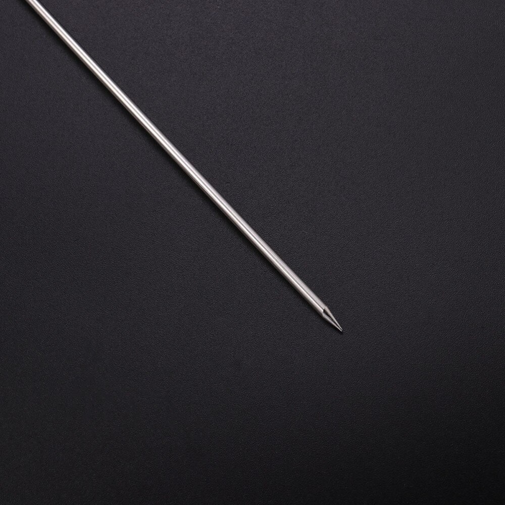 8pcs Stainless Steel Cocktail Picks Practical Fruit Pick Useful Stirring Stick Party Supplies for Home Bar (Head)