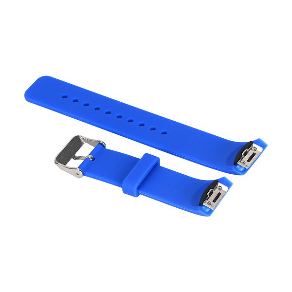 Beaucoup de couleurs Bracelet en Silicone pour Samsung Galaxy Gear S2 R720 R730 Bracelet de remplacement Bracelet pour SM-R720 montre intelligente: Bleu