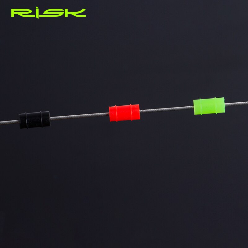 Risico transparante fietsrem shifter siliconen o-ring shifter binnenleiding afdekking wrijving vermijden achthoekige o-ring fietsaccessoires