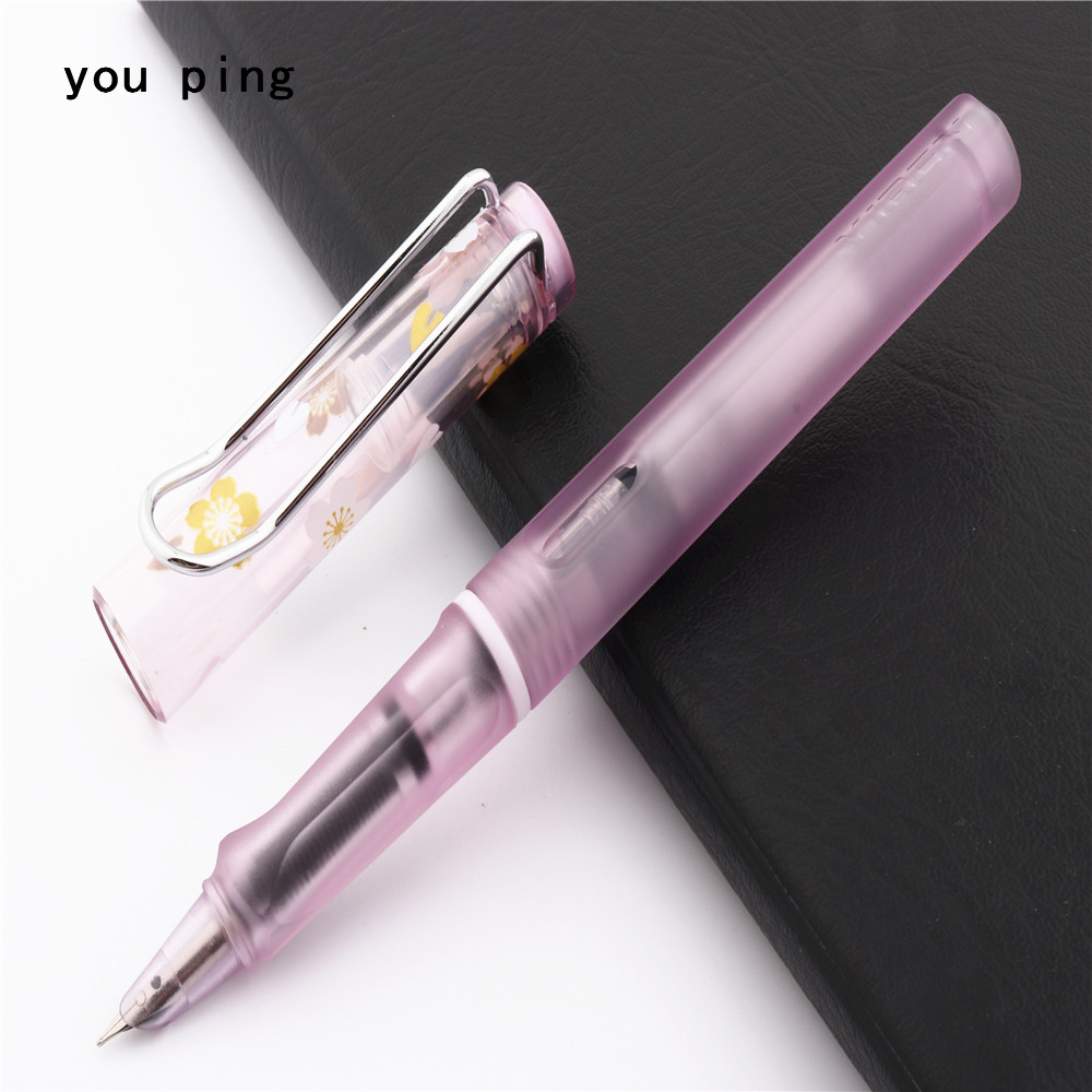 Neue auflistung 411 transparent Farben Büro Brunnen Stift Schüler Schule Schreibwaren Liefert tinte stift: C-1