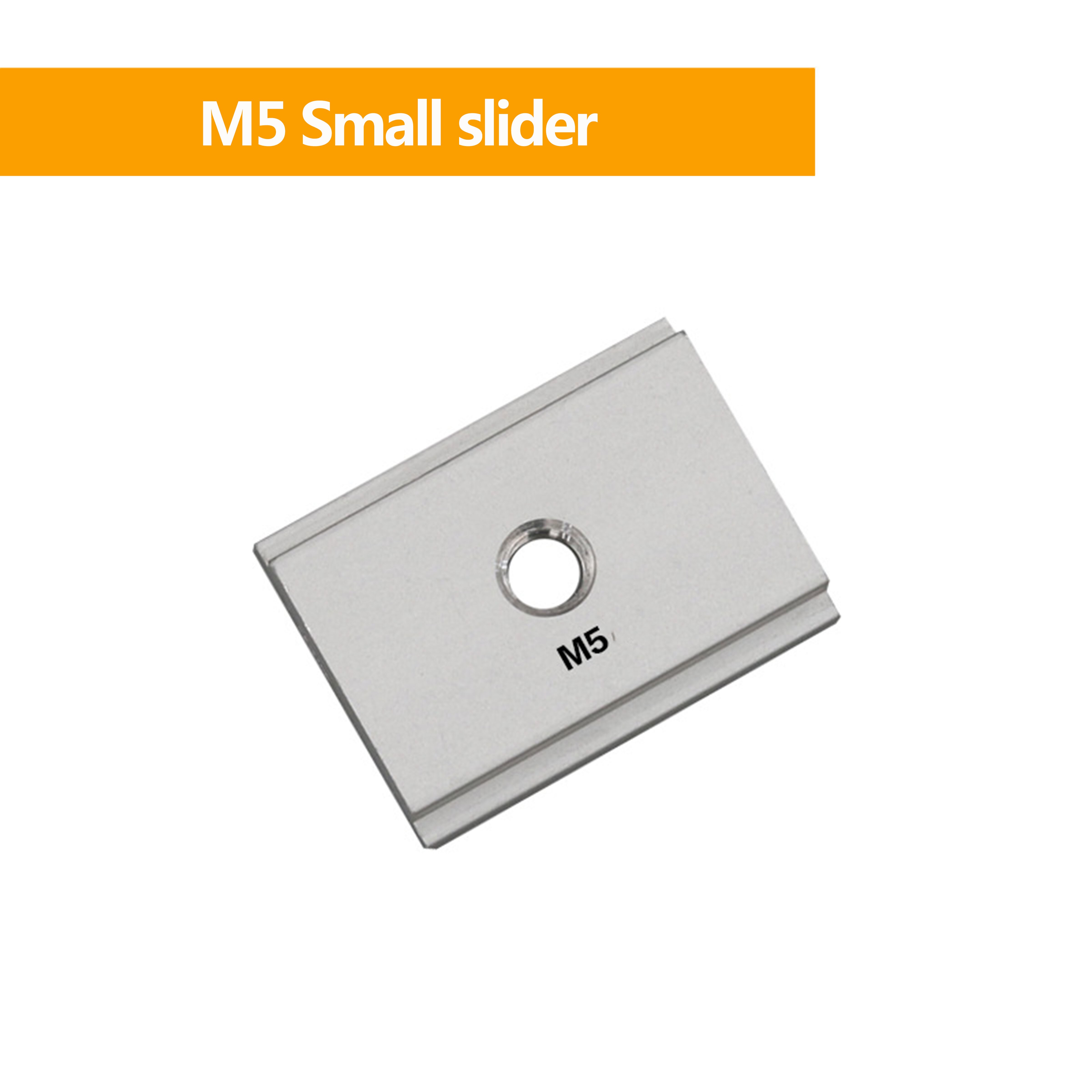 M8 Druk Plaat Set T Track M5 M6 M8 Slider M8 T Schroef M8 Moer Voor Houtbewerking Diy Klem Gereedschappen T-Slot T-Track Chute Accessoires: 1PC M5 Slider