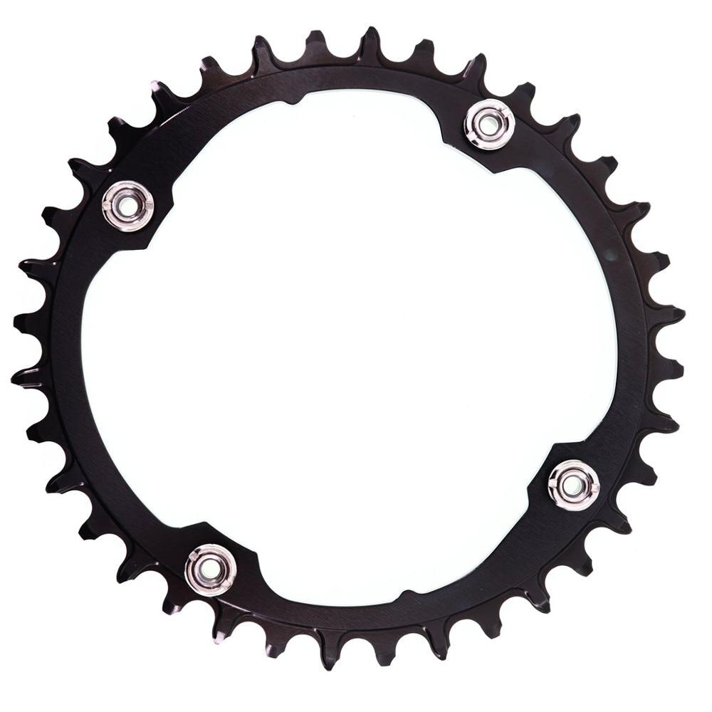 Cadena de piedra 120 BCD Oval 36t 38T 40T 44 46T 48T bicicleta de carretera MTB plato de dientes para sram XX X9