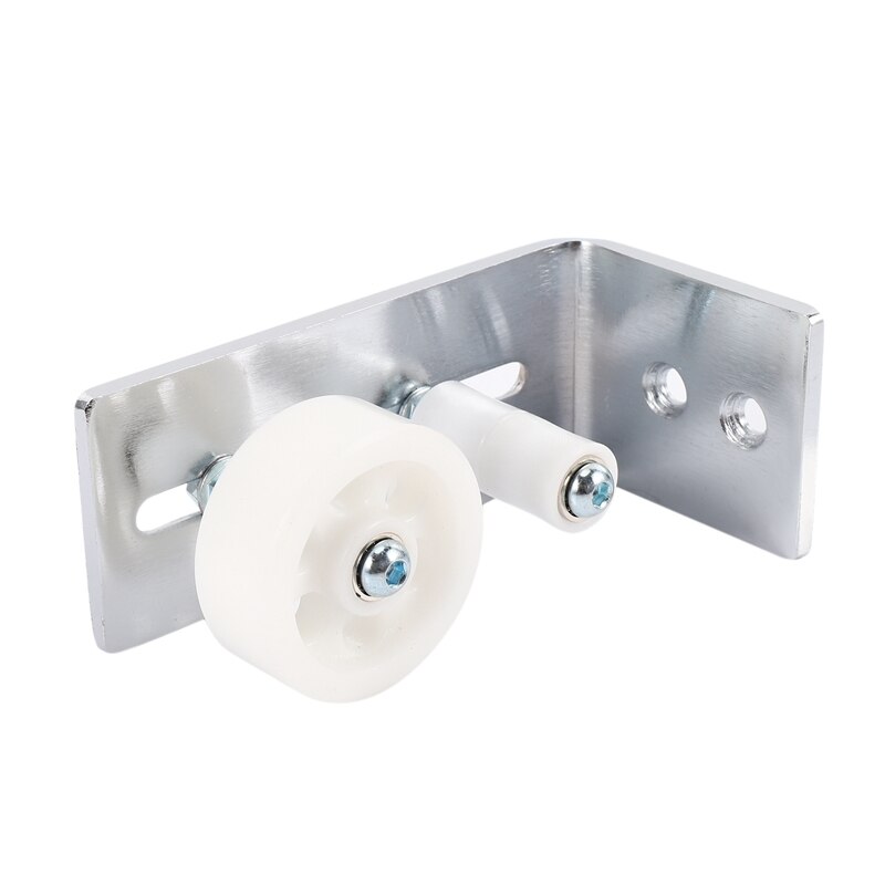 Jfbl Schuur Deur Vloer Gids Rvs Wandmontage Blijven Schuur Deur Roller Gidsen Flush Krasvrije Wielen met Bal Beer
