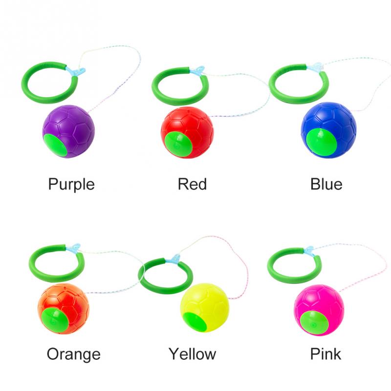 For Kids Balance Training Kindergarten Fitness Equipment Bouncing Classical Outdoor Sports Exercise Ring Skip Ball One Foot