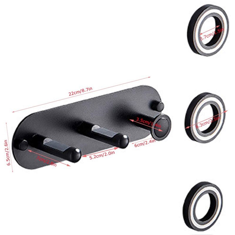 Wall Mount Föhn Houder, zelfklevende Netto Standhouder Opslag Rack Organizer Voor Dyson Supersonic Haar Föhn, Pow