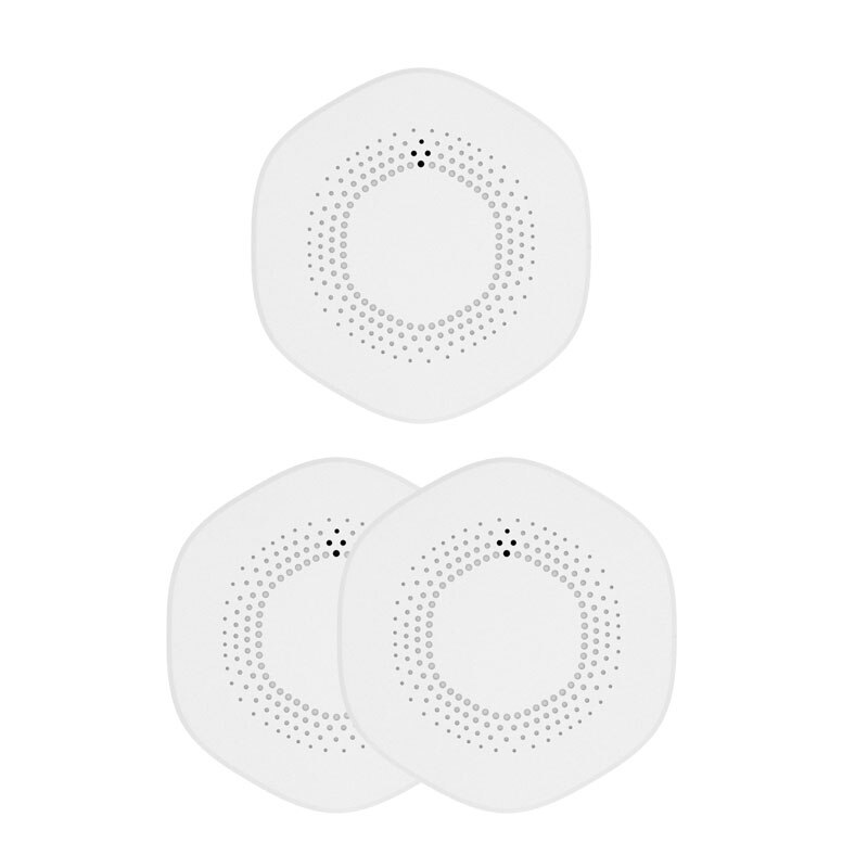 Tuya Zigbee3.0 Home Smart Temperature And Humidity Sensor Compatible With Alexa Google Home Smart Home: 3pcs