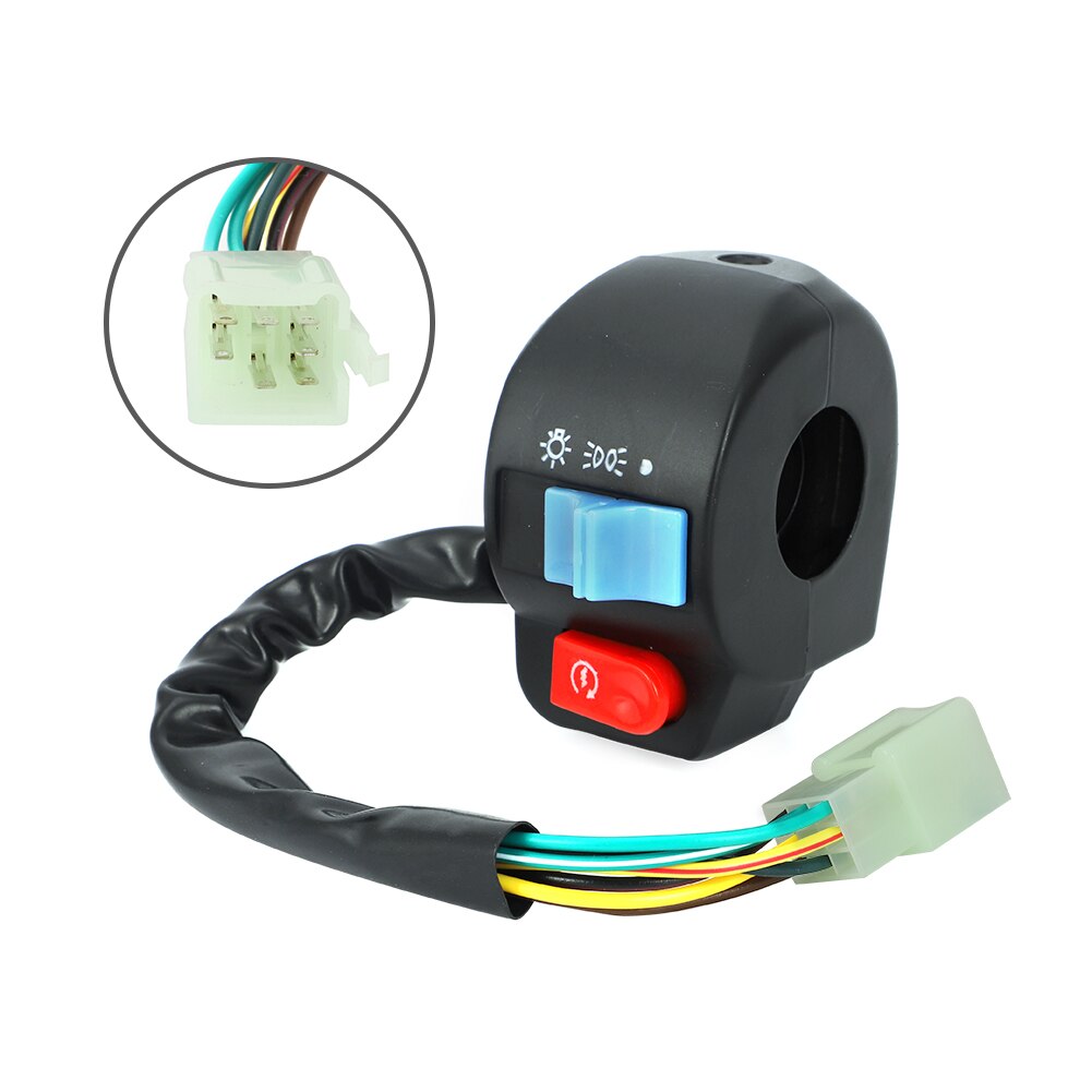 For Gy6 50cc 125cc 150cc Moped Scooter Baja Left Right Handle Bar Switch Control Switch Turn Signal Light Headlight Horn Button