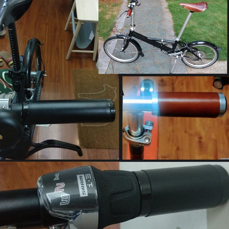 Cubierta de cuero para manillar de bicicleta, manillar clásico para bicicleta, manillar de bicicleta de montaña, accesorios para bicicleta