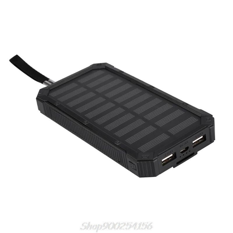 10000mAh Energie Bank fallen 5V 2A USB Häfen DIY Batterie Ladegerät Kasten DIY Für Samsung Xiaomi Huawei Handy, Mobiltelefon telefon: Schwarz