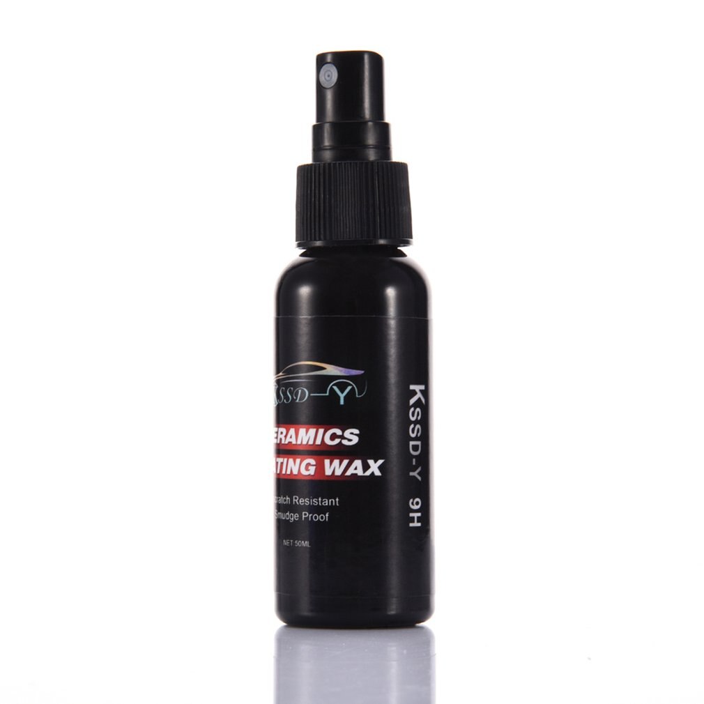 Revestimiento de cerámica líquida para carrocería de coche, recubrimiento de vidrio encerado, antiarañazos, agente de recubrimiento a prueba de manchas, resistencia a los rasguños, 50ml