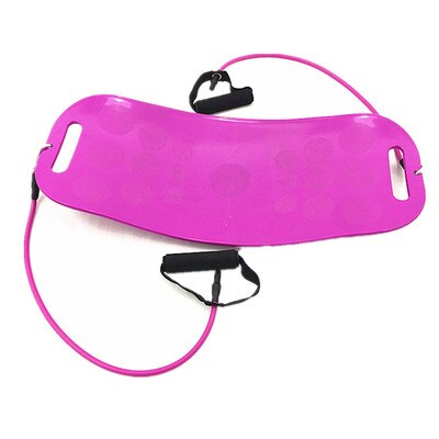 Fitness Waist Yoga Twister Balance Board Simply Fit Stabilizer Dance Wobble Borad Disk Pad Gym Home Training Abs Exercise Plate: purple with rope