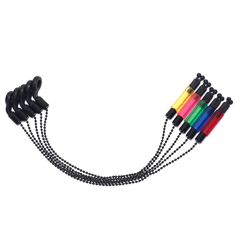 1Pc Karper Vissen Alarmen Swinger Vissen Hangers Klossen Swingers Voor Vissen Beetverklikker Indicator Rood/Roze/Geel/Blauw/Groen