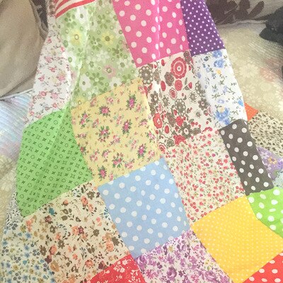 25 x 25cm 50 x 50cm sett bomullsstoff gjør-det-selv-sy quiltende dukkestoff til kjole patchwork blande stoff håndarbeid håndlaget materiale