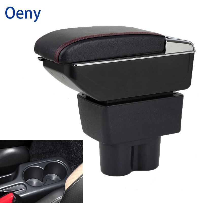 Car Armrest For Suzuki Jimny central Store content box Dual Layer USB Charging cup holder ashtray Car decoration accessories