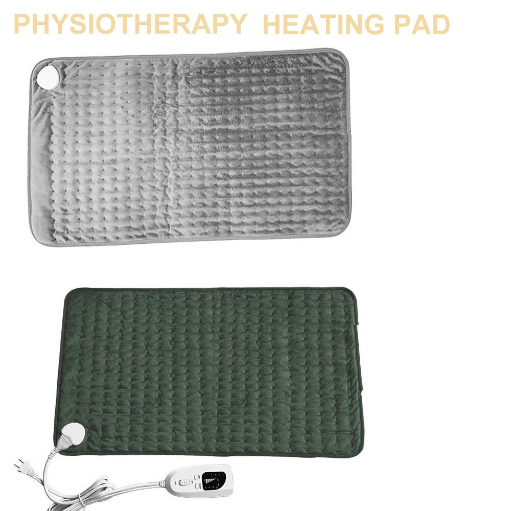 30x60cm Physiotherapy Electric Heating Pad Back Therapy Small Electric Blanket 6-level Temperature Adjustment Can Machine Wash
