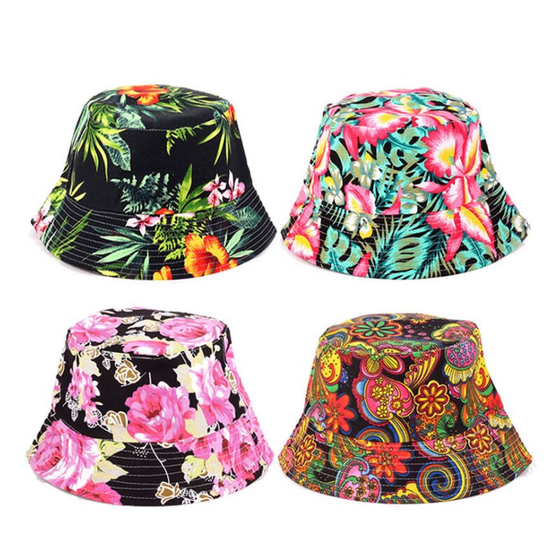 Bucket Cap Children Kids Women Unisex Cotton Banana Hat Bob Caps Hip Hop Cool Outdoor Sports Summer Beach Sun Fishing Bucket Hat