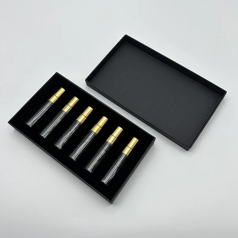 5ml schaal parfumflesjes met doosverpakking verstuiver lege parfumfles verpakking doos voor parfumverstuivers