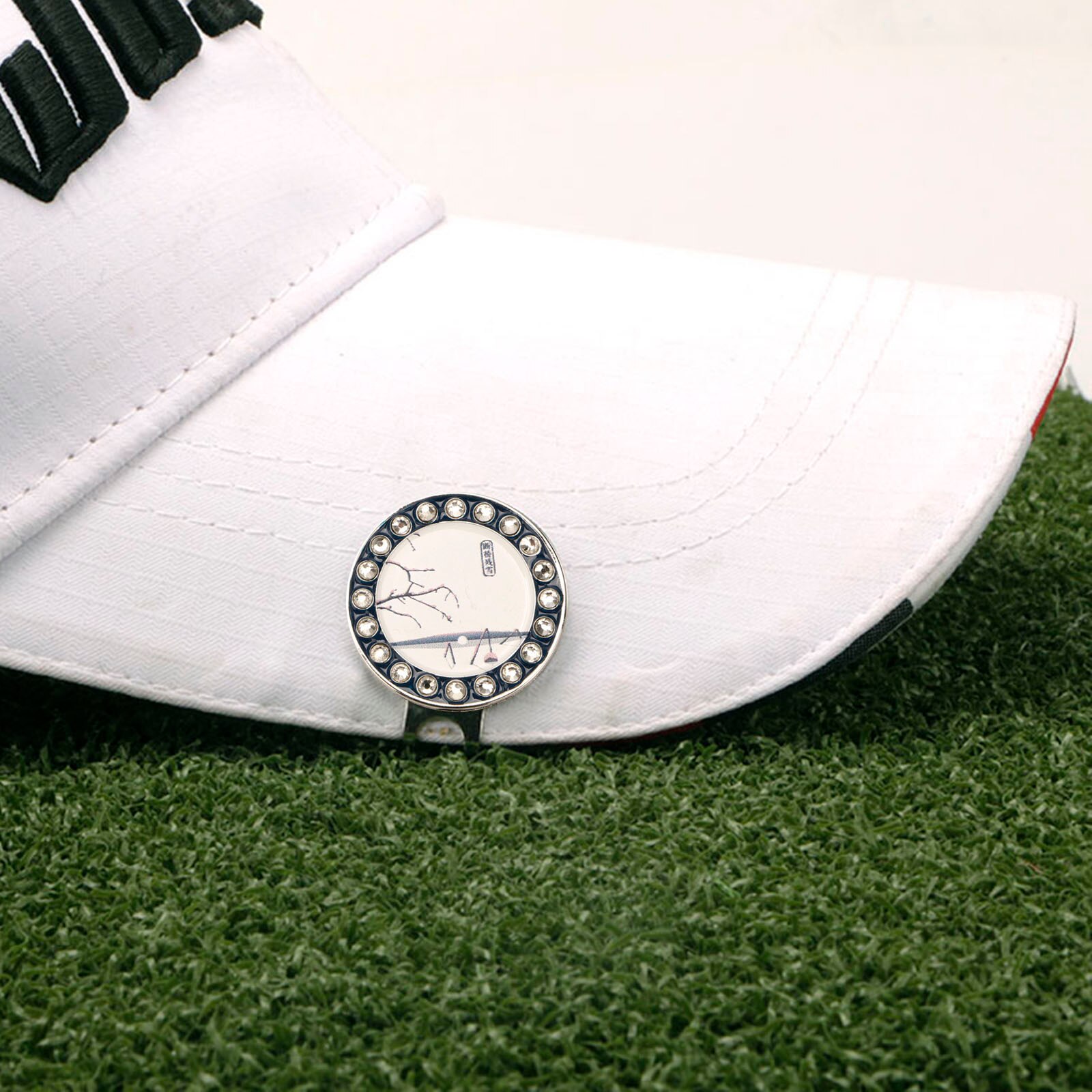 Golf Ball Markers Women Men Hat Clip Position Mark Sign Club Golfer Removable Attaches Keepsake Training Aids Golf Ball