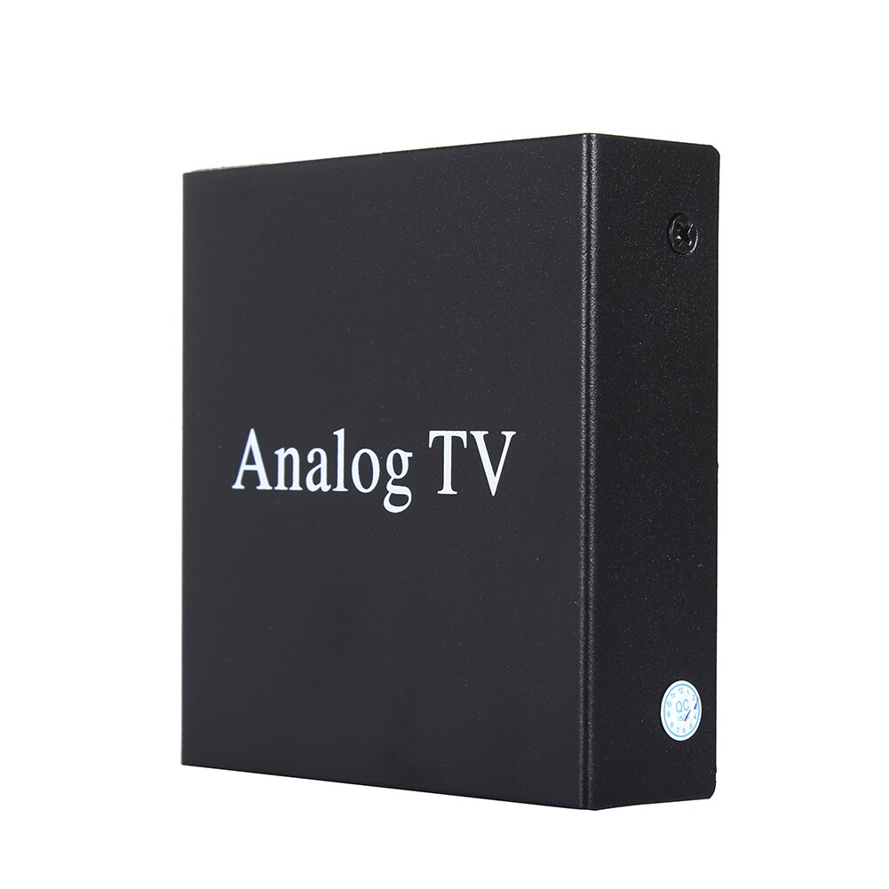 Portable Car Special Analog TV Set-top DVD Box Receiver with Remote Control TV-Tuners Car Electronics Accessories