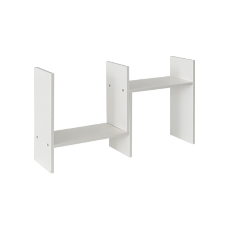 H Model MDF Bookshelf Commodity Shelves Simple Multifunction Self Use On Desk Table 2 Sizes Options