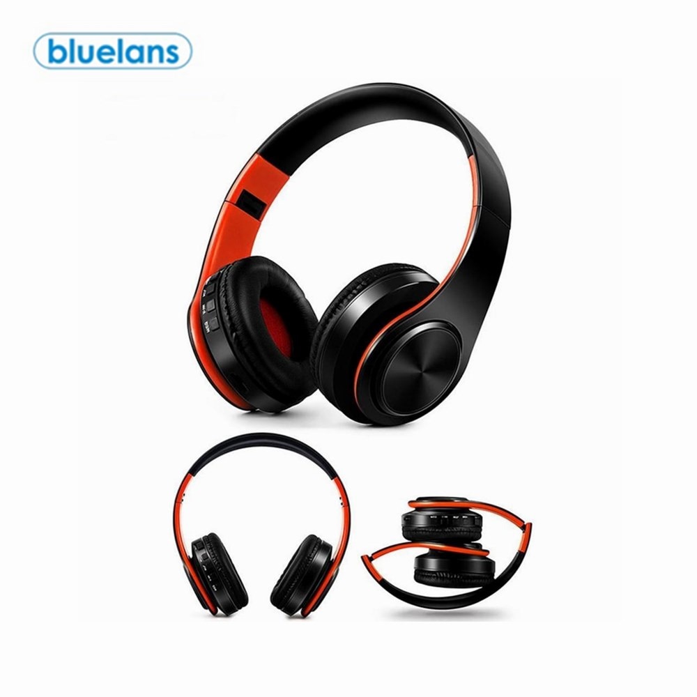 Bluetooth 4.0 Opvouwbare Stereo Draadloze Hoofdtelefoon Zware Bas Headsets Met Microfoon Edr Bluetooth Sport Oortelefoon Voor Telefoon Pc