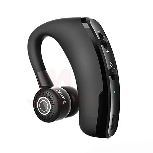 Draadloze Bluetooth-headset met enkel digitaal display, algemene zakelijke ruisonderdrukking 5.0 Bluetooth-headset met microfoon-headset: Rood