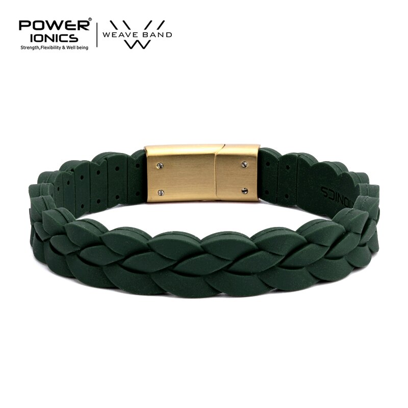 Power ionics 3000 ioner morandi farger herre dame armbånd armbånd balanse energi balanse menneskekropp fri gravering