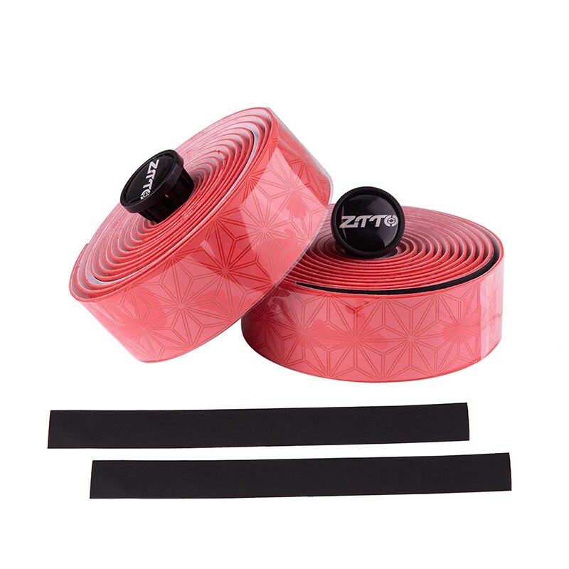 Officiële Authentieke Fietsstuur Bandjes Pu Antislip Fietsstuur Tape Stretch Eva Fietsen Racefiets Accessoires: red