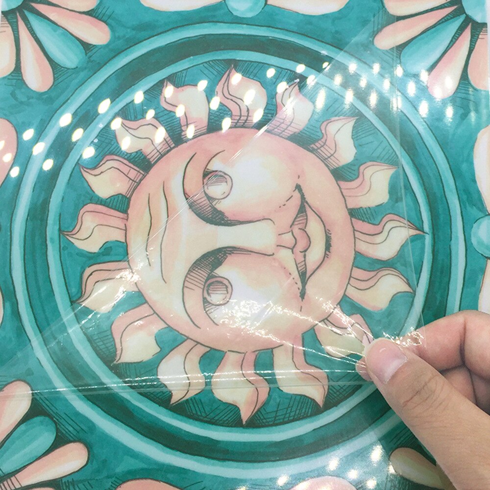 Funlife Italien Majolika Fliesen Aufkleber, Wasserdicht selbst Klebstoff Schlecht Küche Zauberstab Aufkleber, Wohnkultur Möbel Kunst Aufkleber