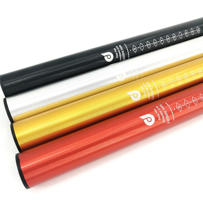 Litepro  a61 saddelpin 31.8mm *600mm 580mm brompton foldecykel sadelpind aluminiumslegering sadelrør sadelpinden
