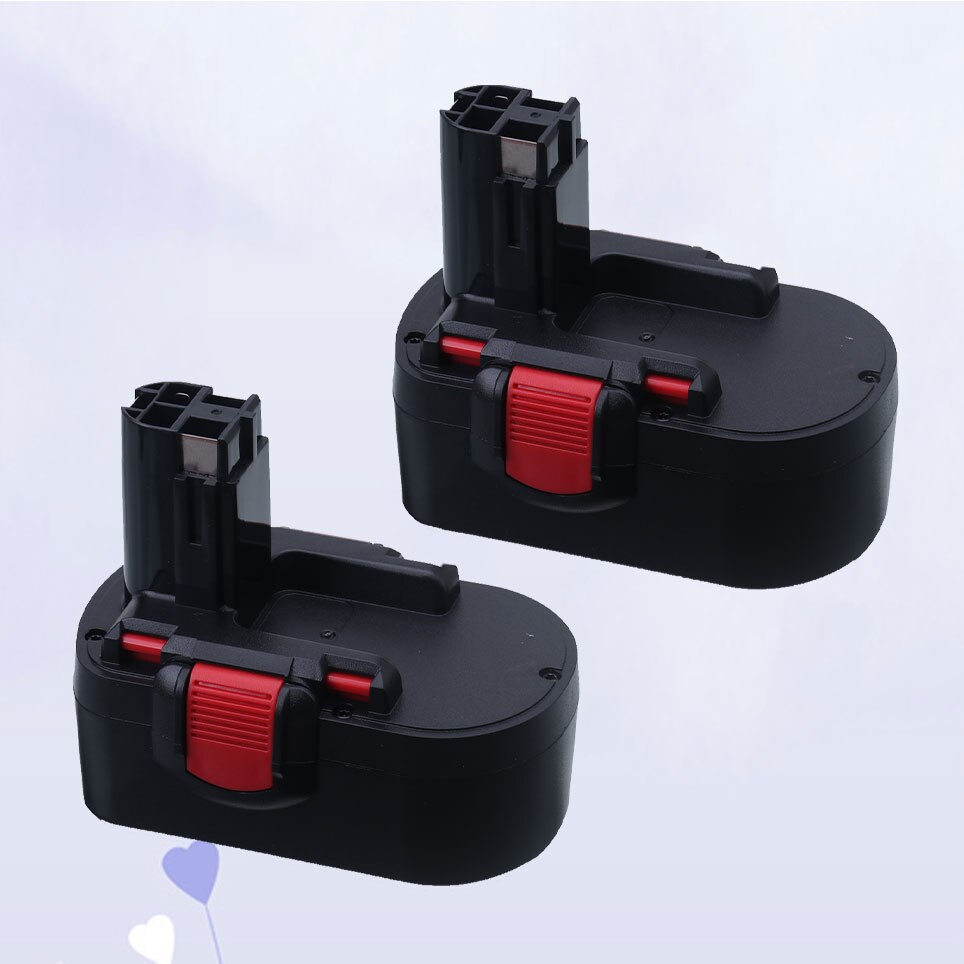 For Bosch 18V 12800mAh BAT025 Rechargeable Battery Ni-CD Power Tool Bateria For Drill GSB 18 VE-2, PSR 18VE, BAT026