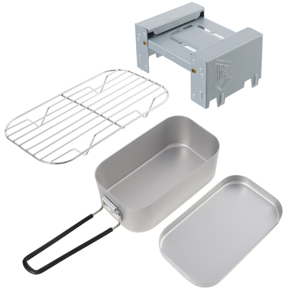 1 Set/3Pcs Outdoor Supply Duurzaam Praktische Diner Service Kit Camping Accessoire Picknick Tool Voor Klimmen