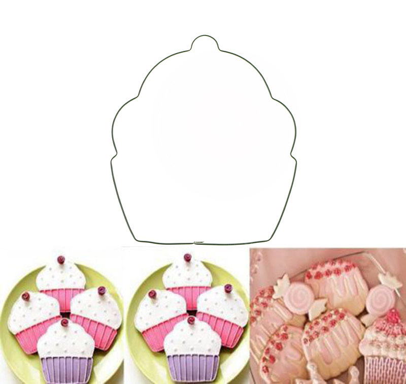 Abrikoos Cupcake Vorm Cookie Cutter Cakevorm Rvs Fondant Cake Decorating Gereedschap Keuken Accessoire
