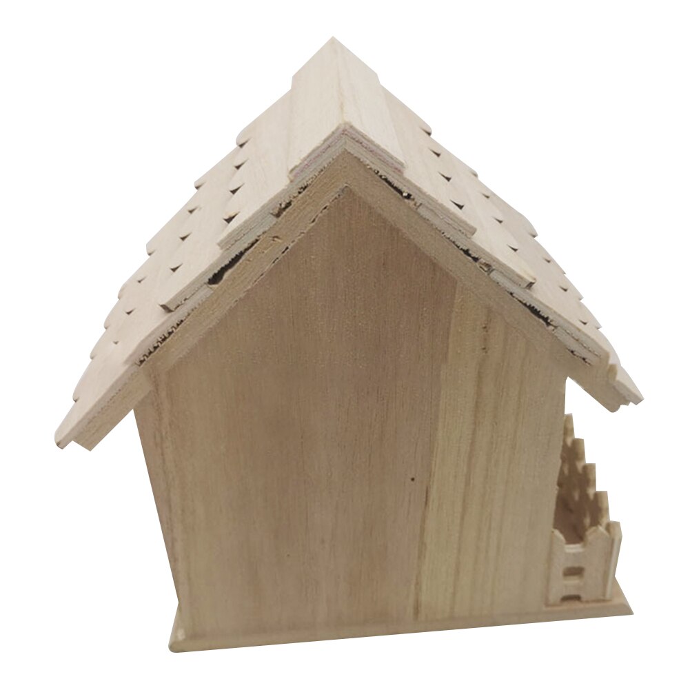 Wooden Bird Breeding House Cage Box Home Garden Yard Balcony Pendant Decoration Bird Breeding House Cage Box Home Bird Breeding