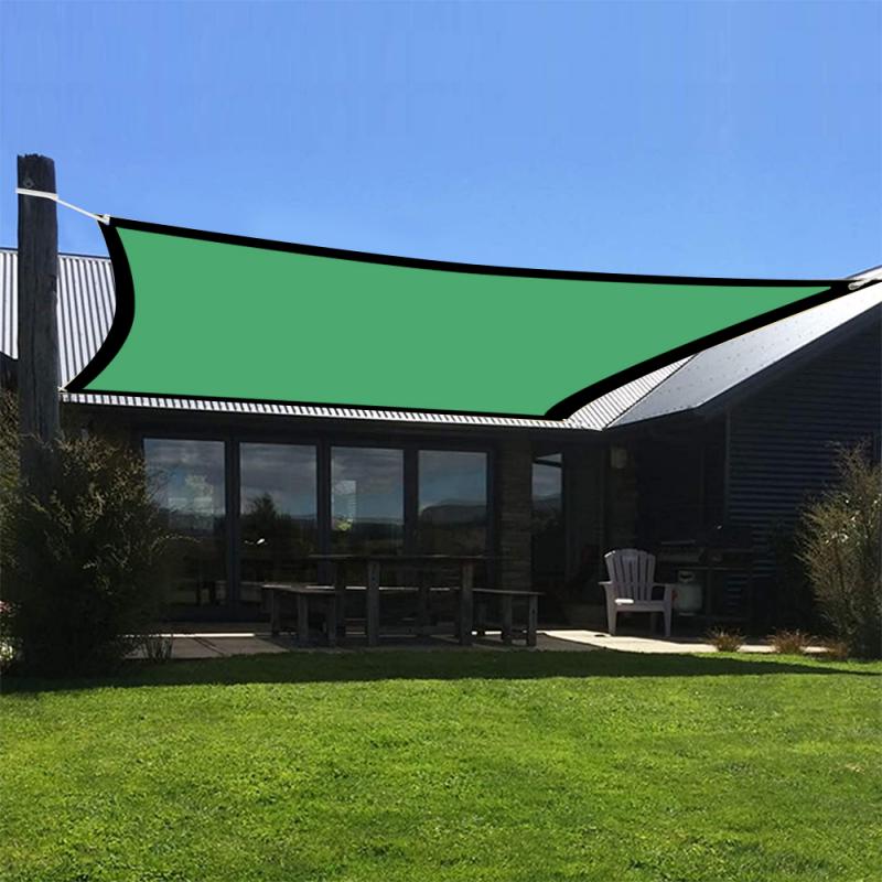 Vandtætte markiser solsejl sejl parasol hjem have terrasse udendørs baldakin pool markise camping sol ly telt skygge forsyninger