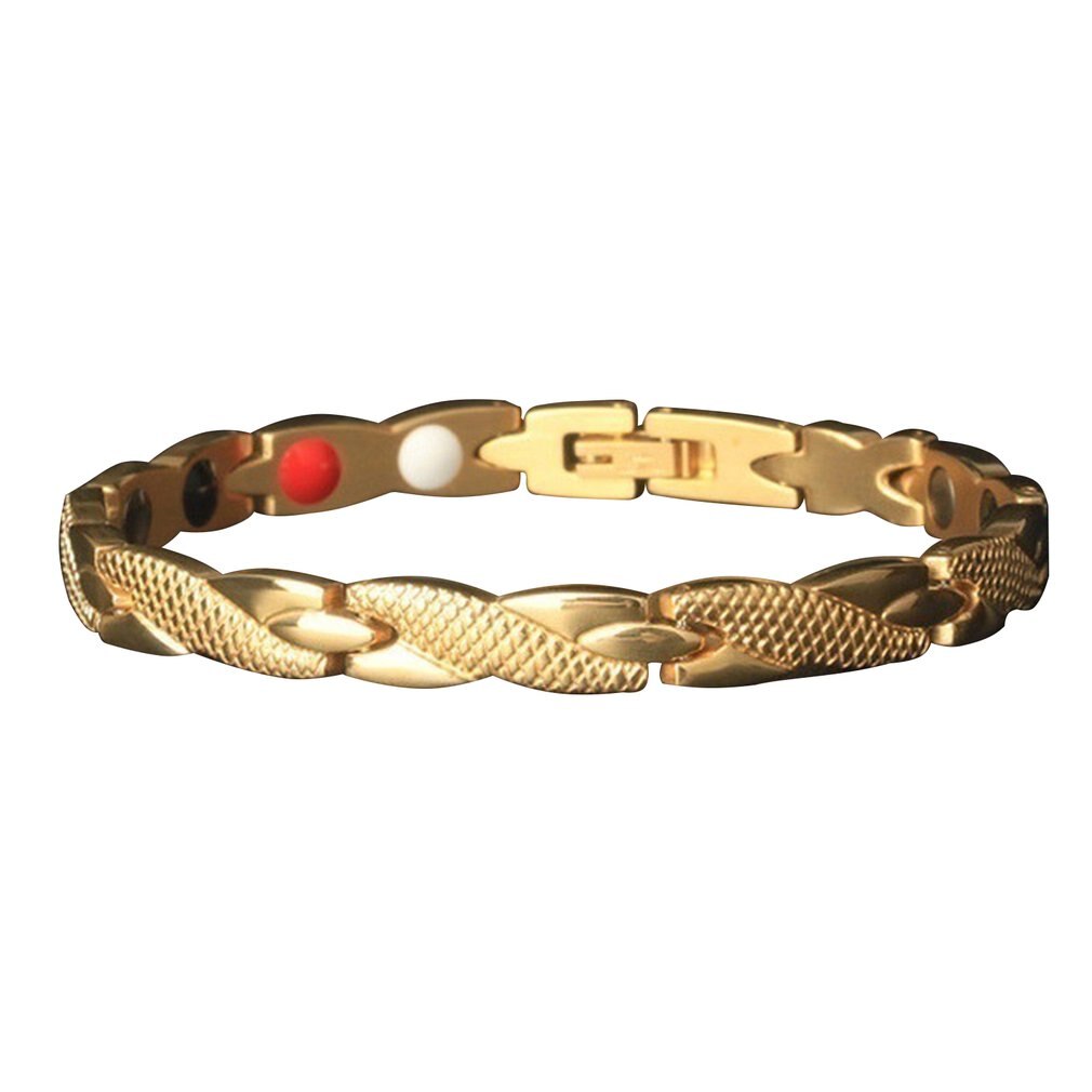 Bracelet à aimant magnétique torsadé motif Dragon pour femmes et hommes, pour soins de santé, thérapie puissante: 03