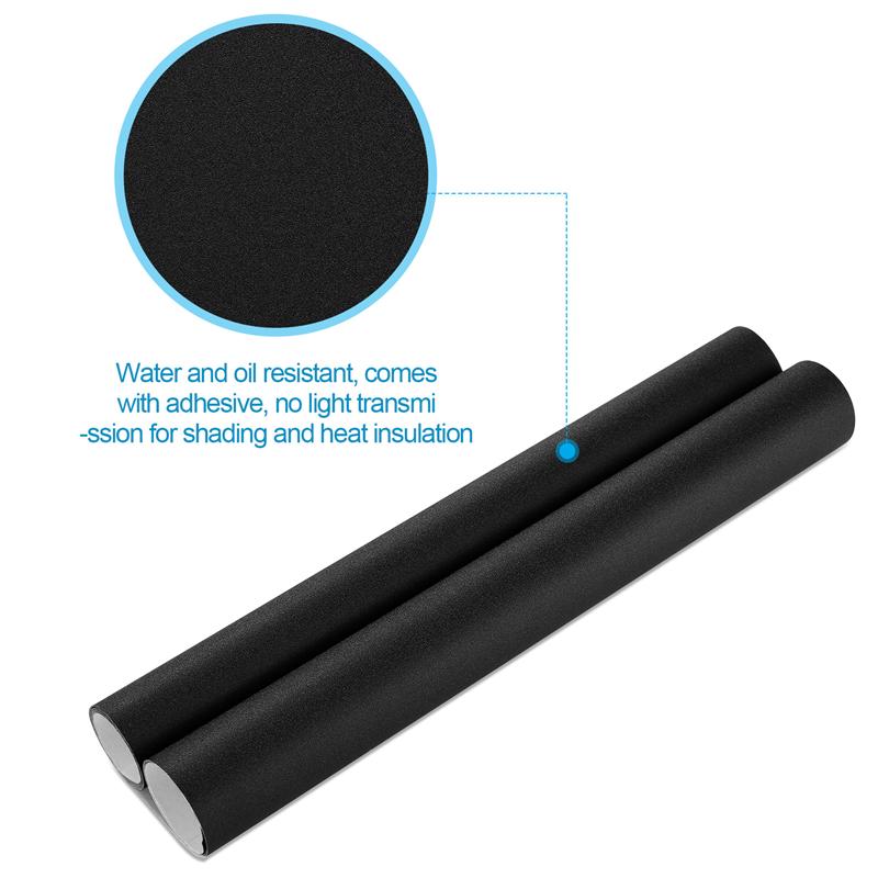 Raamsticker Film Blackout Garneck Kamer Verduistering Blackout Venster Film Zelfklevende Privacy Bescherming Venster Tint Stickers