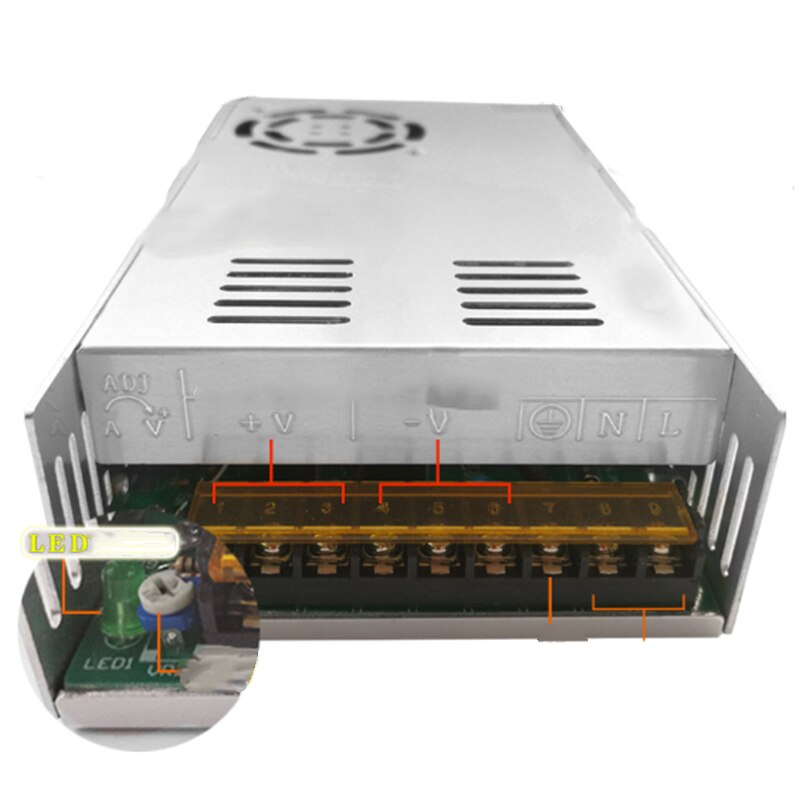 220V to 12V 500W Switching Power Supply 12V40A DC Switching Power Supply 12V Monitoring Power Supply Led Power Supply