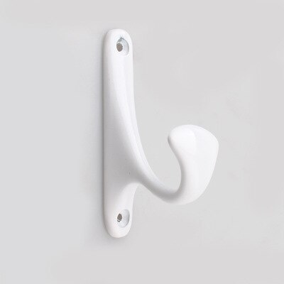 Zinklegering Slaapkamer Kleerhanger Muur Decoratieve Haak Sleutel Sjaal Handtas Opslag Hanger Badkamer Rack: 6