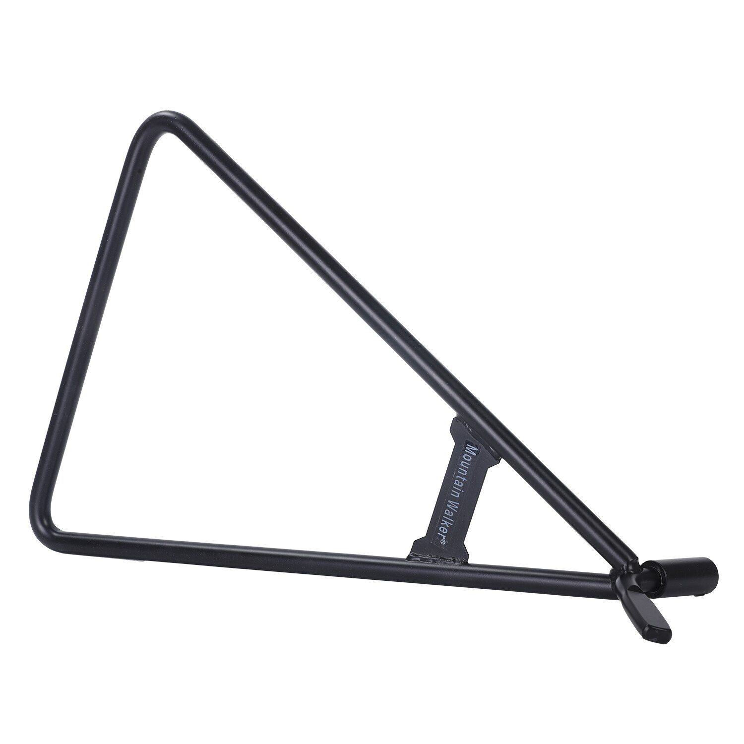 Universella tillbehör svart stål motorcykel triangel sidostöd 39 x 25 x 11cm för smutscykel mx motocross kickställ