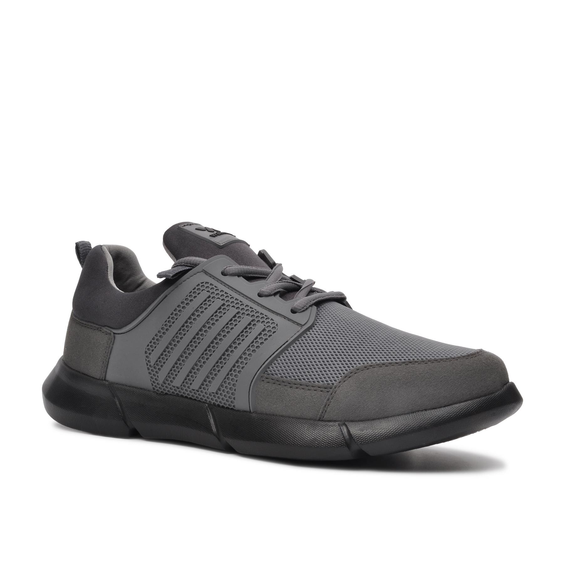 Loopbrug Praag Gerookte-Zwart Licht Flexibele Wandelschoenen