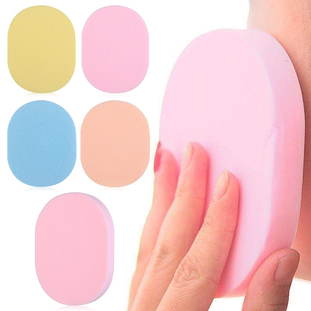 4 colores Natural Konjac Konnyaku cosmético puff facial cara de esponja limpieza profunda cuidado Facial maquillaje facial en polvo Herramientas de limpieza