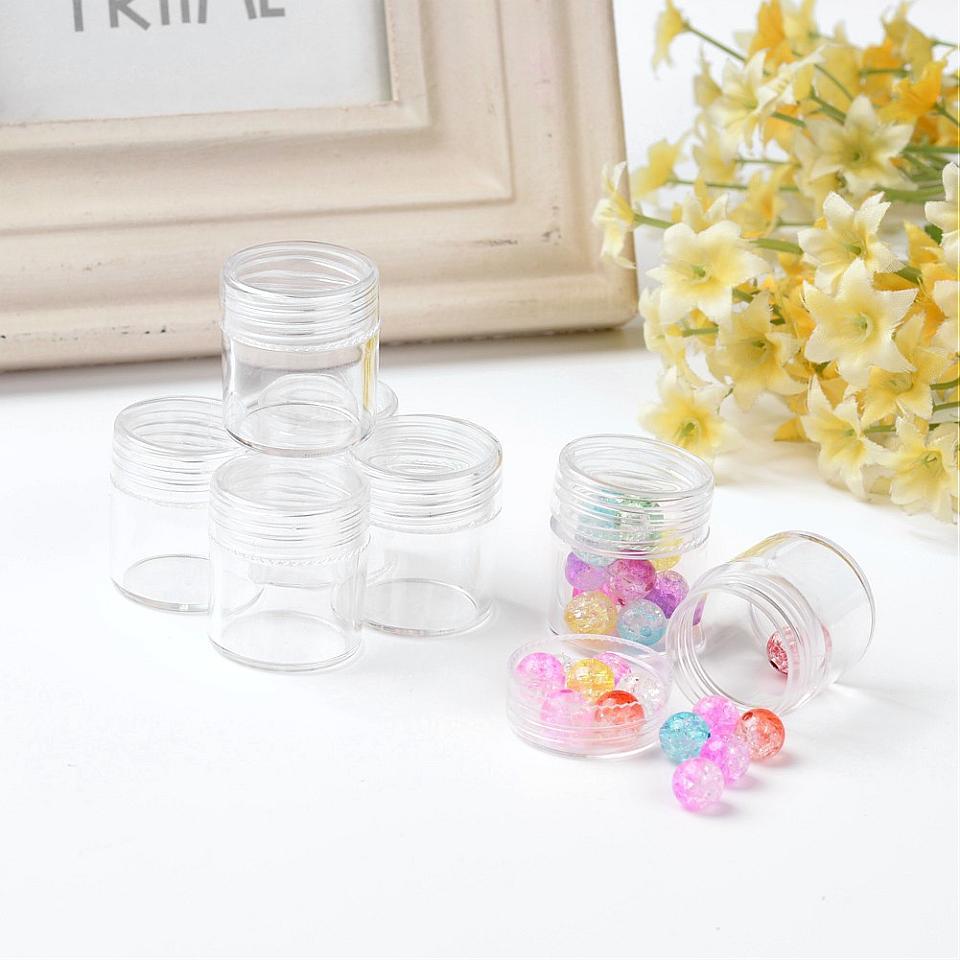 30 Pcs Clear Plastic Kralen Containers Bead Gems Case Voor Sieraden Opslag Verpakking 30 Pcs Fles/Set