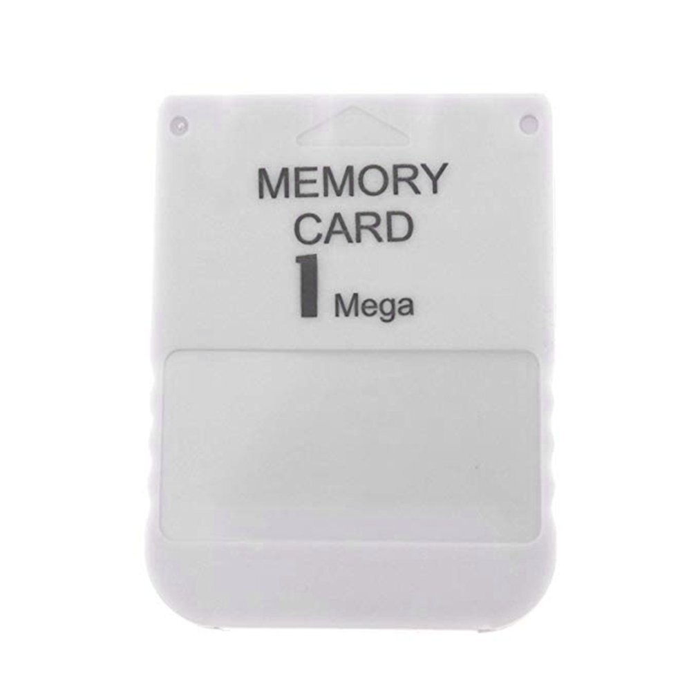 for PS1 Memory Card 1 Mega Memory Card For Playstation 1 One PS1 PSX Game Useful Practical Affordable White 1M 1MB