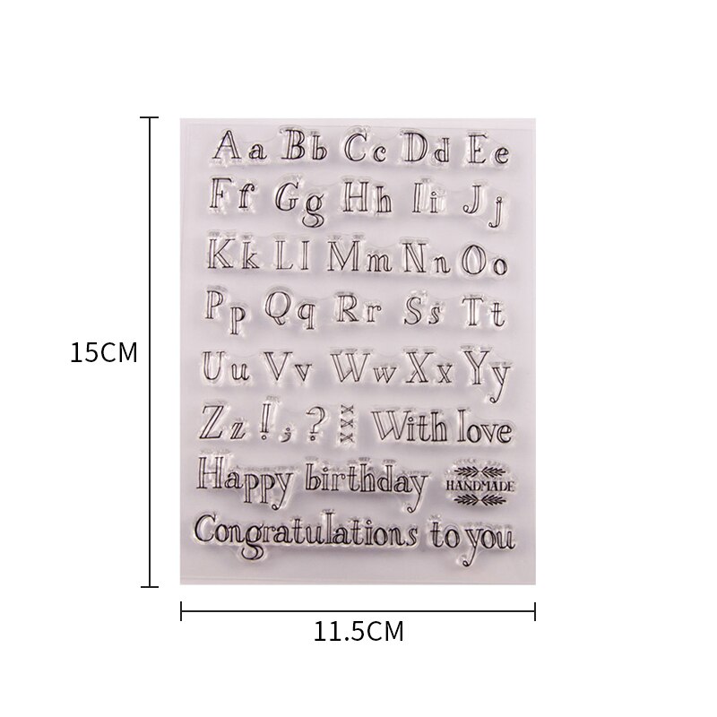 Diy Alfabet Groet Cookie Cutter Patroon Embosser Stempel Sticky Famliy Lid Party Decorating Fondant Cake Gereedschap: 02