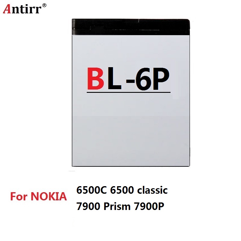 BL-6P telefoon batterij voor Nokia batterij Voor Nokia 6500C 6500 classic 7900 Prisma 7900 P BL 6 P BL6P 830 mAh